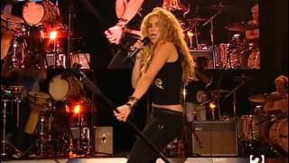 Shakira  7 Ciega Sordomuda 2008 Rock In Rio Madrid [upl. by Gena88]