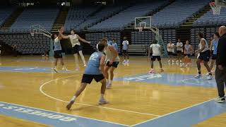 UNC Basketball 5on5 Practice Highlights Pt 1 [upl. by Stoops]