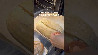 How to get a beautiful ear on sourdough bread sourdough bake homemade shorts howto tips [upl. by Gillett]