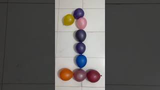 1 Number water balloon [upl. by Vudimir]