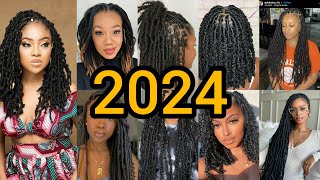 Hottest hairstyles to try out in 2024  Faux local hairstyles Hairstyles for black ladies [upl. by Nimrahc900]