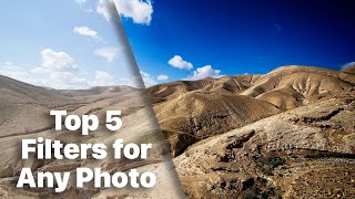 Top 5 Filters for Any Photo [upl. by Ahsitnauq369]