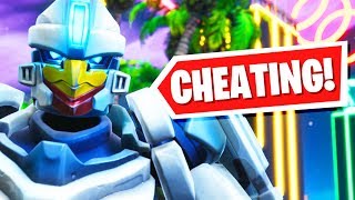 I Tried Cheating in a Driftboard Deathrun  Fortnite Creative Mode Season 9  Pungence [upl. by Mihalco913]