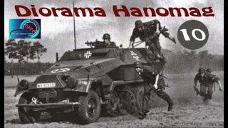 Montage Maquette Diorama Hanomag Part 10 [upl. by Lednyk]