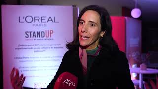 Conoce la iniciativa de L’Oréal Paris y Stand Up contra el acoso callejero [upl. by Harvison145]