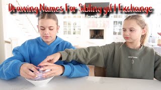 Drawing Names for Sibling Gift Exchange for Christmas Tradition  The LeRoys [upl. by Dannie]