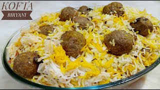 Kofta Biryani Recipe  Koftey ki Biryani  Kofta Dum Biryani  Biryani Recipe  Bakra Eid Special [upl. by Philemon]