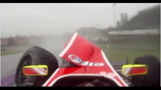 Zero Visibility Crash at Imola [upl. by Guttery]