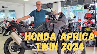 Lançamento Honda Africa Twin 2024 [upl. by Leksehc]