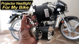 projectors headlight for splendor plus bs6 [upl. by Ladiv798]