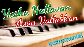 Yeshu Nallavan avan vallabhan with lyrics  Christian Instrumental Song  Instrumental music [upl. by Crean]