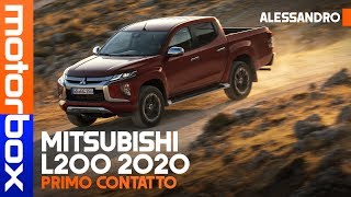 Nuovo Mitsubishi L200 2020  La prova del pickup su strada e in offroad [upl. by Bajaj]