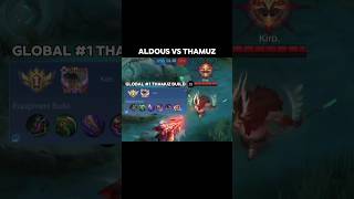 global aldous build vs top 1 global thamuz build who will win aldous aljuicetv mlbb [upl. by Apul452]