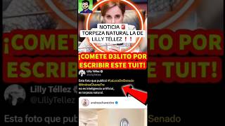 Comete Delito Lilly Téllez‼️JesusDominguez EstadisticaPolitica NotitopsMx BenditasRedesSociales [upl. by Fokos350]