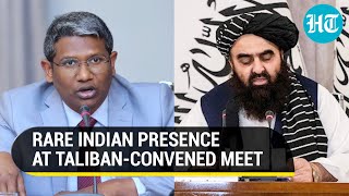 Talibans Message To India Others After Indian Diplomat Attends Kabul Meet  Watch [upl. by Anived127]