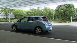 Nissan LEAF Reverse Sound [upl. by Enyahs545]