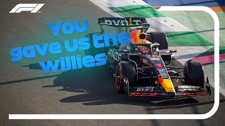 Verstappens Jeddah Fightback And The Best Team Radio  2023 Saudi Arabian Grand Prix [upl. by Earvin]