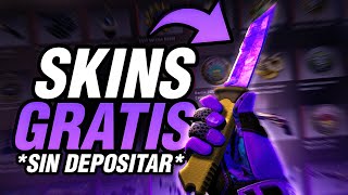 5 PÁGINAS para GANAR SKINS de CS2 GRATIS SIN DEPOSITAR en 2023 🔥 [upl. by Azpurua]