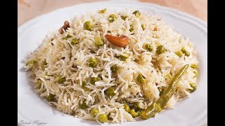 MATAR PULAO RECIPE  QUICK AND EASY PRESSURE COOKER PULAO [upl. by Fachan679]