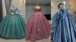 Latest Ball Gown Designs ideas  ball Gown Wedding DressesBall Gown Frock 2024 [upl. by Secnirp779]