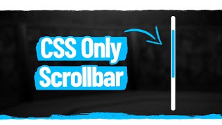 How To Create Custom Scrollbar In CSS [upl. by Zellner38]