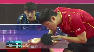 Xu Xin vs Xue Fei  MSQF  2021 China WarmUp Matches for WTTC [upl. by Nabal]