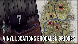 All Vinyl Spawn Locations on Brodalen Bridges  Vigor [upl. by Sitof]