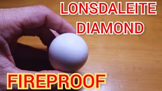 Test Lonsdaleite Diamond  DIY lonsdaleite diamond meteorite sangtaohay creative [upl. by Dragelin516]