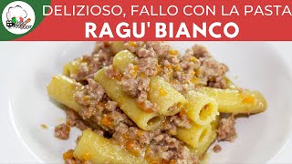 Rigatoni con ragù bianco  FoodVlogger [upl. by Lenahtan]