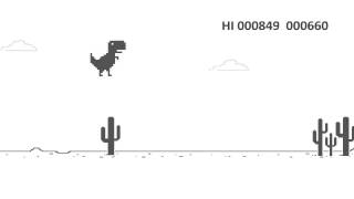 Google Dino Trex Game  Best offline game [upl. by Iene421]