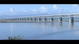 Watch India’s longest railroad bridge built in 21 years [upl. by Aenal]