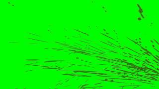 Gmod Emitter BLOOD SPLATTER VFX near side view greenscreen footage 8 [upl. by Cobb]