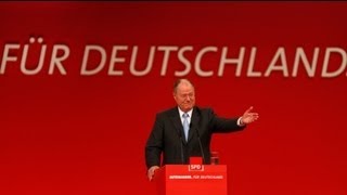 001 Steinbrück offiziell Kanzlerkandidat [upl. by Falcone200]