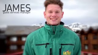 Meet James Guest Services Manager for Le Ski [upl. by Hallock]