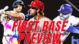 2024 Fantasy Baseball 1B Preview FIRST BASE RANKINGS  Triple Play Fantasy Baseball Podcast [upl. by Akenat]