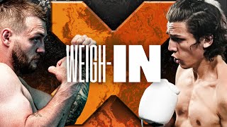 Jay Swingler vs NichLmao  MF amp DAZN X 005 Weigh In Livestream [upl. by Radborne]