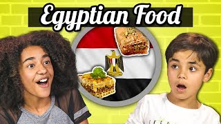 KIDS EAT EGYPTIAN FOOD  Kids Vs Food [upl. by Admama159]