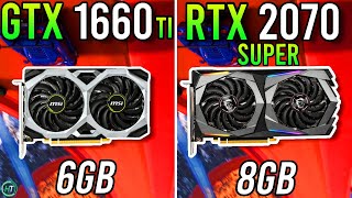 GTX 1660 Ti vs RTX 2070 Super  Tested in 2023 [upl. by Joya939]