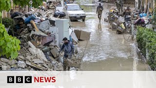 Italys floods leave more than a dozen dead and thousands homeless  BBC News [upl. by Jeanne]