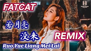 REMIX FATCAT  Ruo Yue Liang Mei Lai 若月亮没来  Helen Huang Cover  Lagu Mandarin Lirik Terjemahan [upl. by Kerwinn]