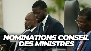 NOMINATIONS CONSEIL DES MINISTRES DU MERCREDI 24 AVRIL 2024 [upl. by Harewood191]