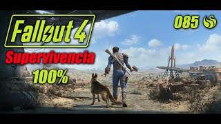 FALLOUT 4 Supervivencia  Guía 100  Dunwich Borers  Gameplay español 085 [upl. by Seedman]