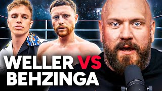 Behzinga ACCEPTS Joe Weller Fight 🥊 [upl. by Bibby]