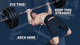 How To Get A Huge Bench Press with Perfect Technique [upl. by Andryc]