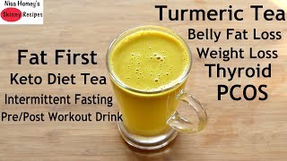 Turmeric SOS  Turmeric Tea For Weight Loss  ThyroidPCOS Weight Loss  Get Flat Belly In 5 Days [upl. by Jelks]