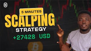 Simple 5min Crypto Scalping Strategy To Make 100  10000 Monthly 💰💸 [upl. by Ahsiet996]