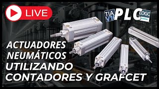 Actuadores Neumaticos Utilizando Contadores y Grafcet [upl. by Duncan]