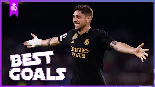 Fede Valverde’s BEST Real Madrid GOALS [upl. by Volotta]