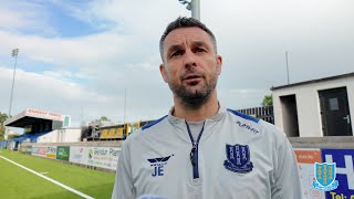 Post Match Interview I Jim Ervin I Dungannon Swifts 10 Ballymena United [upl. by Aldas]