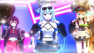 Konosuba Fantastic Days Best Party Aqua Darkness Megumin y Kazuma Canción Completa sub español [upl. by Rettig]